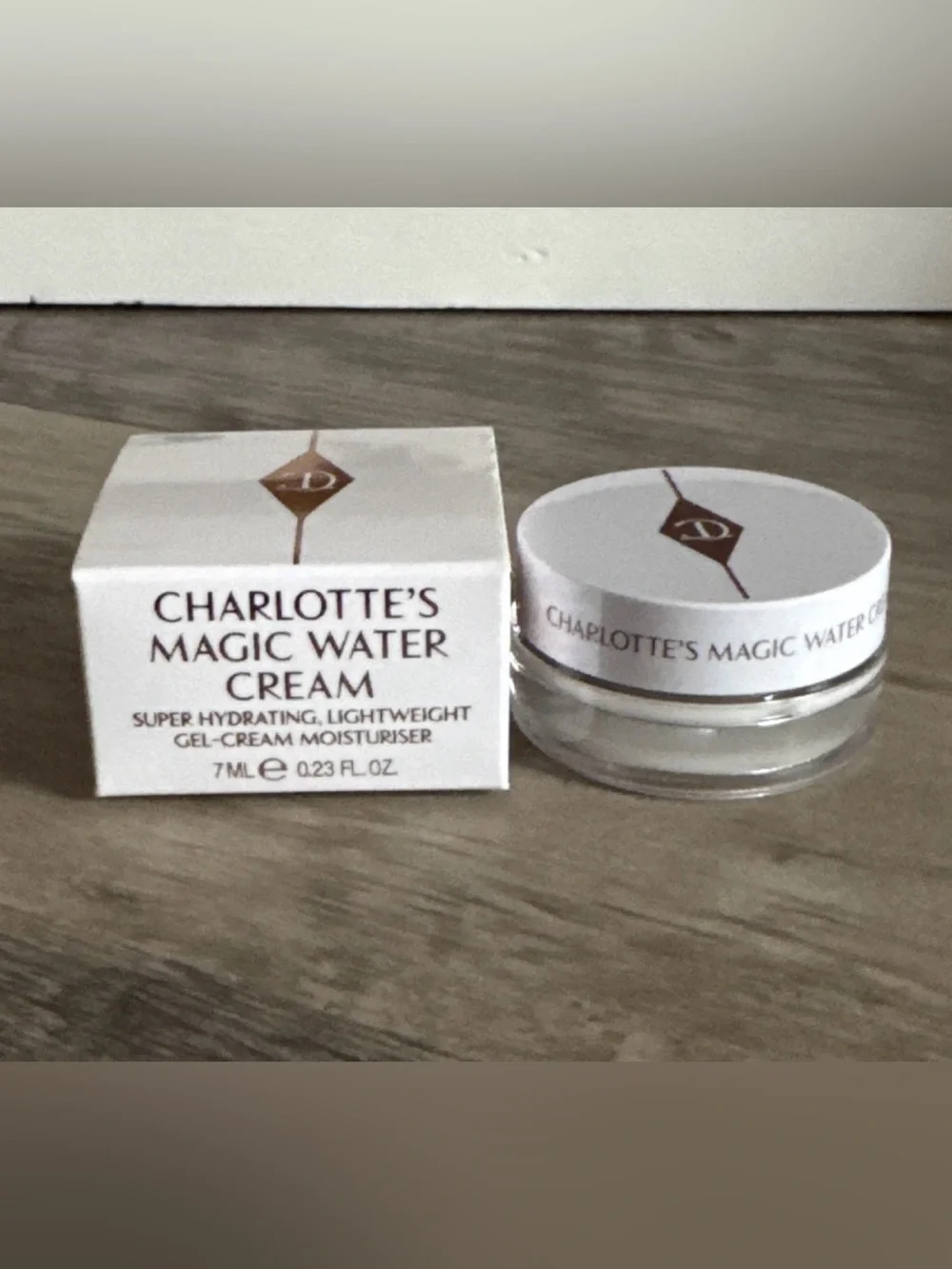 Charlotte Tilbury Magic Water Cream Super Hydrating LightWeight Gel Cream 0.23oz